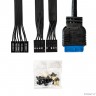 Exegate EX298155RUS MINITOWER mATX W/PSU 2 х USB+USB3.0 HD Audio черный BAA-408U EX298155RUS EXEGATE