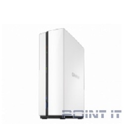 QNAP D1 (Rev. B) Сетевое хранилище 1-tray w/o HDD. Realtek RTD1295 1,4 GHz, 1 GB RAM. 1 x Gigabit LAN, 1 X USB 3.2 Gen, 2 X USB 2.0 (Rear)
