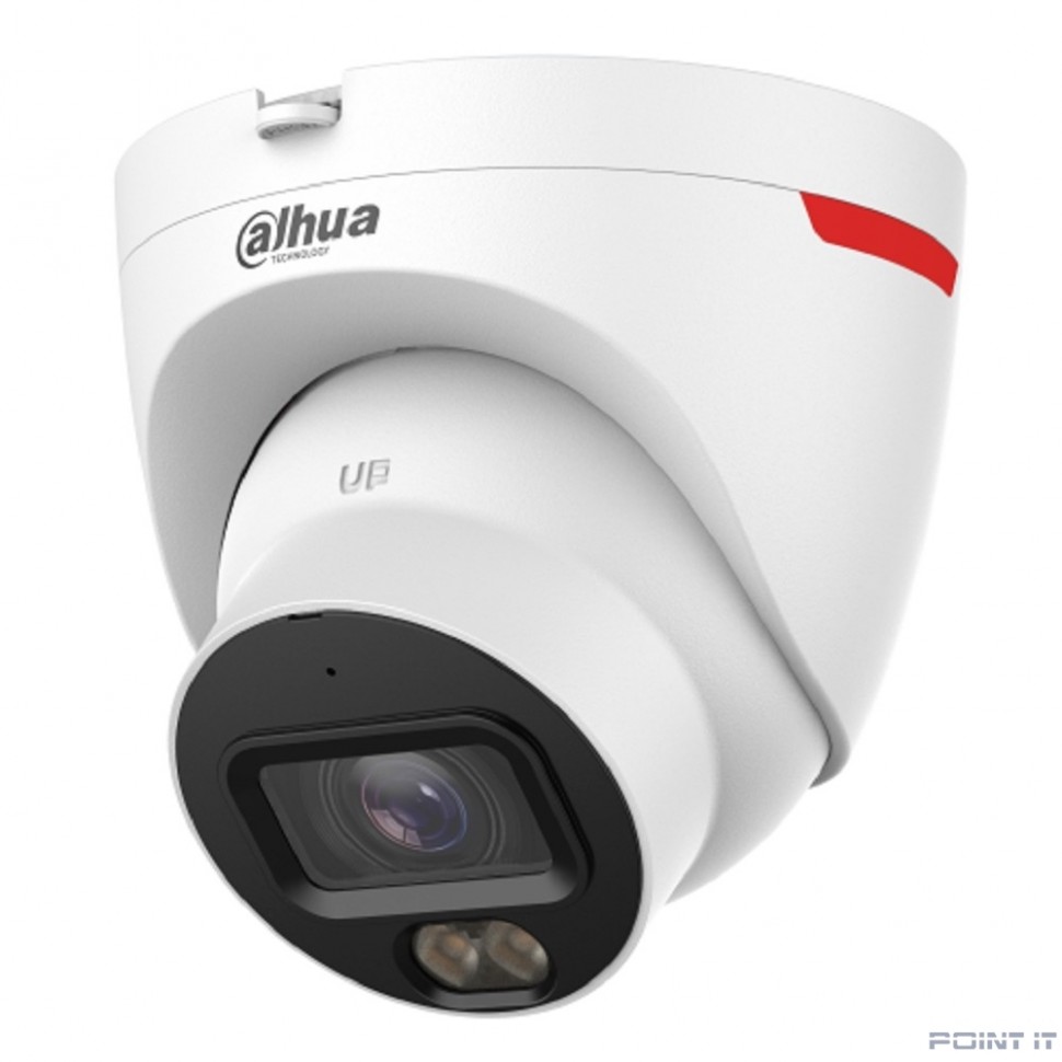 DAHUA DH-IPC-HDW2449TP-S-LED-0360B-PRO Уличная турельная IP-видеокамера WizColor 4Мп, 1/1.8” CMOS, объектив 3.6мм, видеоаналитика, микрофон, LED 30м, IP67, металл/пластик