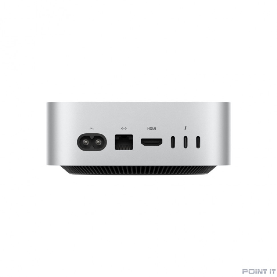Apple Mac Mini 2024 [MCYT4LL/A] Silver {M4 10C CPU 10C GPU/24Gb/512Gb SSD/рекоменд.переходник 1979059} (A3239)