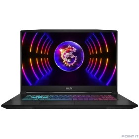 Ноутбук MSI Katana 17 B12UCX-1604XRU [9S7-17L541-1604] Black 17.3&quot; {FHD i5 12450H/16Gb/SSD512Gb/RTX 2050 4Gb/noOS}