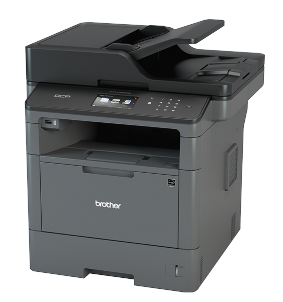 Brother DCP-L5500DN (P/C/S,A4, 256Мб, 40стр/мин, Duplex, ADF40, LAN, USB, старт. тонер 2000 стр.)