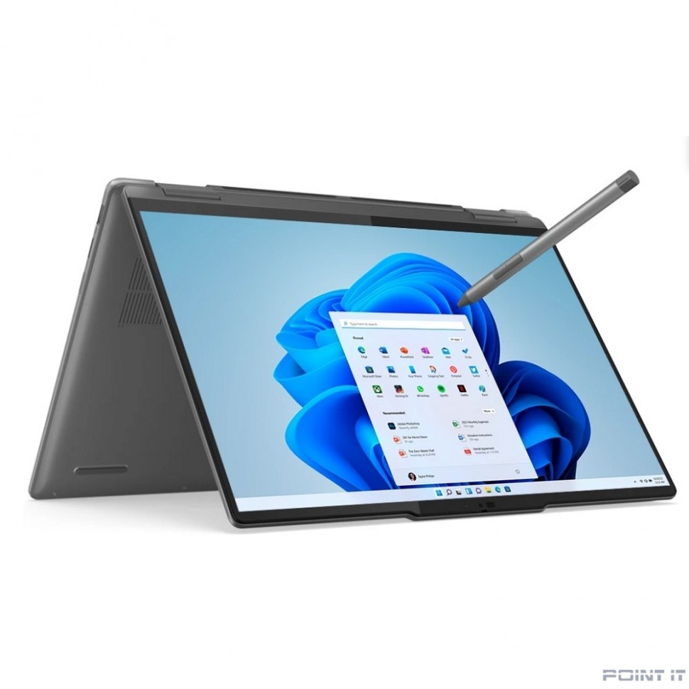 Ноутбук Lenovo Yoga 7 2-in-1 14IML9 [83DJ0095RU] Storm Grey 14" {(2880x1800 OLED Touch Ultra 5 125H(1.2Ghz)/16384Mb/1024SSDGb/noDVD/Int:Intel Arc graphics/Win11H/+Pen/360/металл}