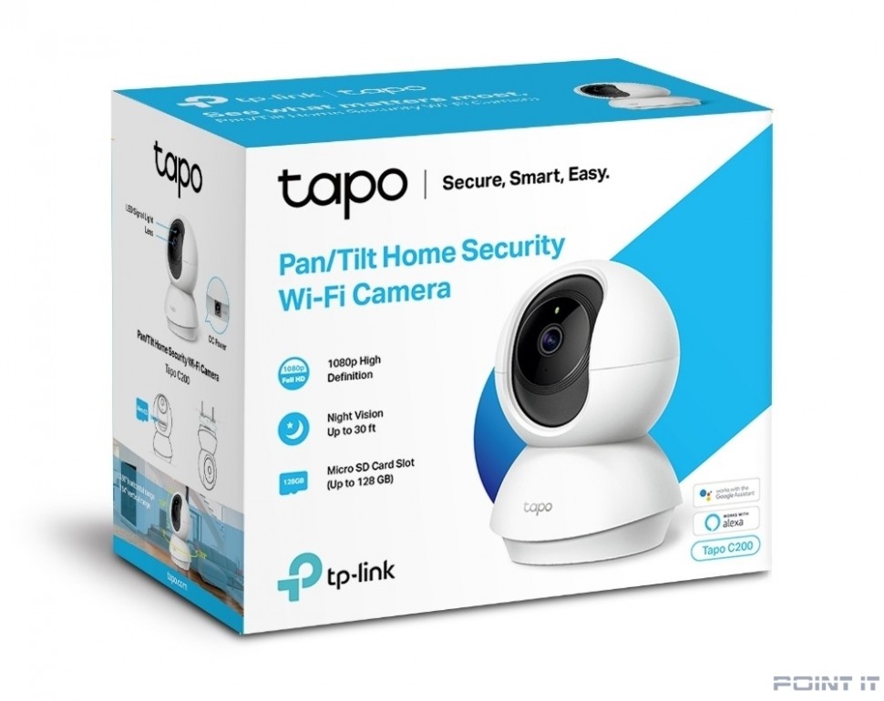 IP камера 1080P PAN/TILT TAPO C200 TP-LINK