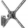 Kromax CORBEL-7 черный 22"-65" макс.30кг настенный поворот и наклон